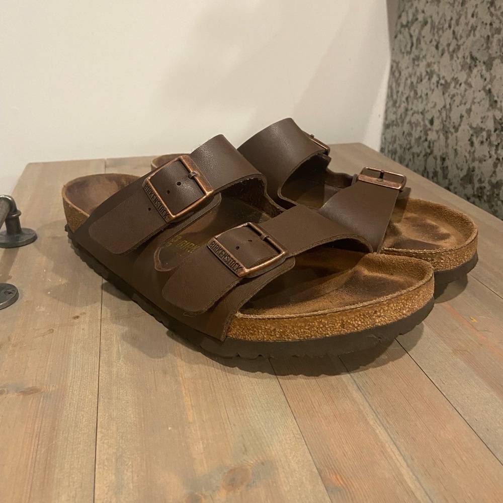 Birkenstock Arizona (Birko-Flor; Dark Brown)